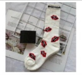 chrome hearts socks (white)